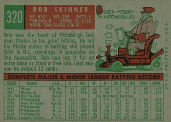 Bob Skinner  baseball card collectible - Main Image 2