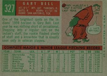 Gary Bell  baseball card collectible - Main Image 2