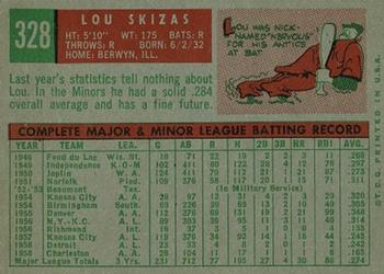 Lou Skizas  baseball card collectible - Main Image 2