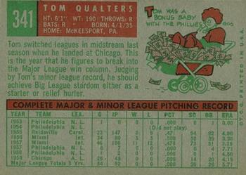 Tom Qualters  baseball card collectible - Main Image 2