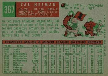 Cal Neeman  baseball card collectible - Main Image 2