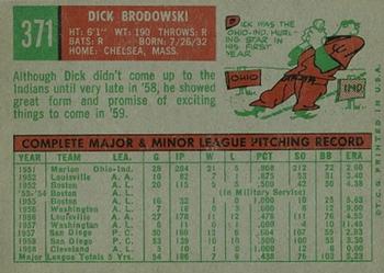 Dick Brodowski  baseball card collectible - Main Image 2