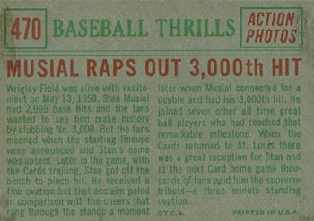 Stan Musial  baseball card collectible - Main Image 2