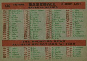 Indians Team Card / Seventh Series Checklist: 496-572  baseball card collectible - Main Image 2