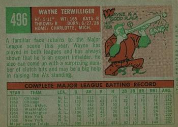 Wayne Terwilliger  baseball card collectible - Main Image 2