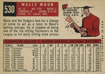 Wally Moon  baseball card collectible - Main Image 2
