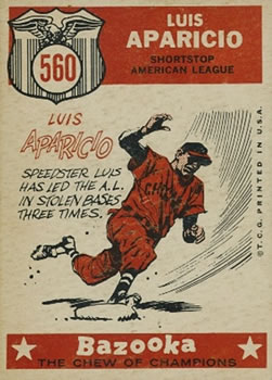 Luis Aparicio  baseball card collectible - Main Image 2