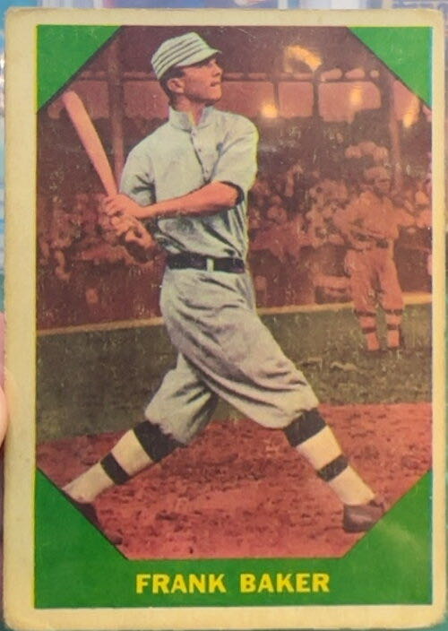 Frank Baker  baseball card collectible - Main Image 3