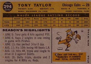 Tony Taylor  baseball card collectible - Main Image 2