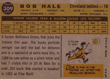 Bob Hale  baseball card collectible - Main Image 2