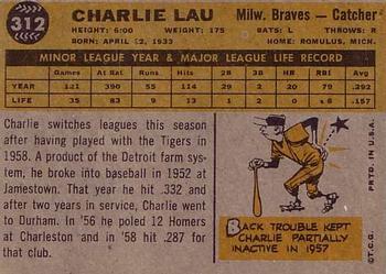 Charlie Lau  baseball card collectible - Main Image 2