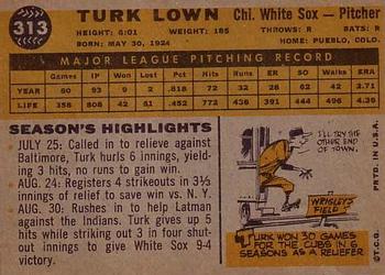 Turk Lown  baseball card collectible - Main Image 2