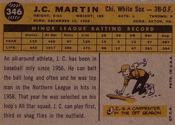 J.C. Martin  baseball card collectible - Main Image 2