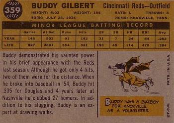 Buddy Gilbert  baseball card collectible - Main Image 2