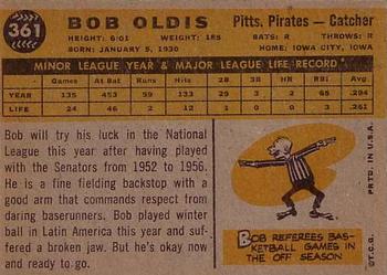 Bob Oldis  baseball card collectible - Main Image 2