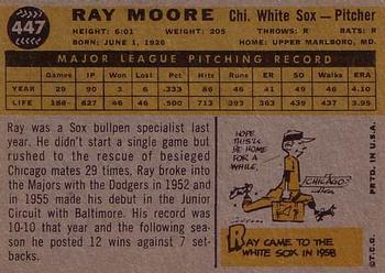 Ray Moore  baseball card collectible - Main Image 2