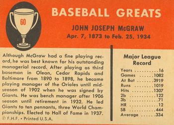 John McGraw  baseball card collectible - Main Image 2