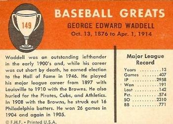 Rube Waddell  baseball card collectible - Main Image 2