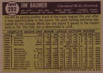 Jim Baumer  baseball card collectible - Main Image 2