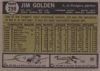 Jim Golden  baseball card collectible - Main Image 2
