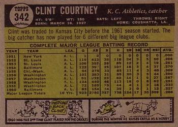 Clint Courtney  baseball card collectible - Main Image 2