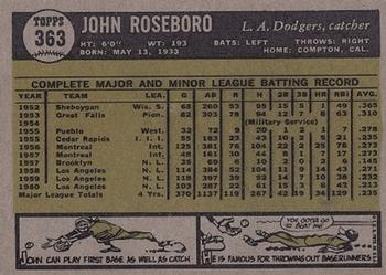 John Roseboro  baseball card collectible - Main Image 2