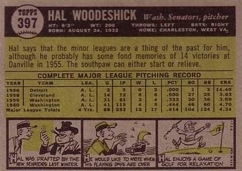 Hal Woodeshick  baseball card collectible - Main Image 2