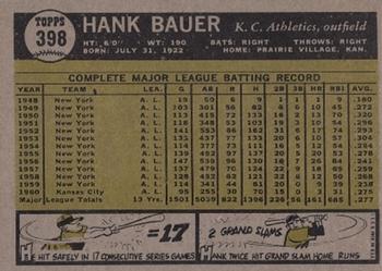 Hank Bauer  baseball card collectible - Main Image 2
