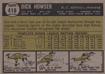 Dick Howser  baseball card collectible - Main Image 2