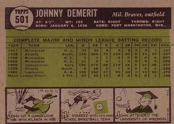 John DeMerit  baseball card collectible - Main Image 2
