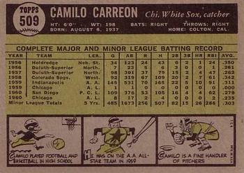 Camilo Carreon  baseball card collectible - Main Image 2