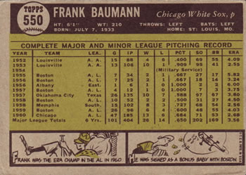 Frank Baumann  baseball card collectible - Main Image 2