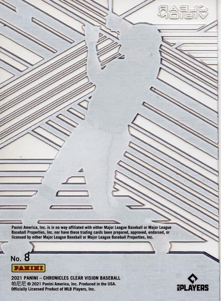 Cristian Pache  baseball card collectible - Main Image 2