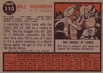 Bill Skowron  baseball card collectible - Main Image 2