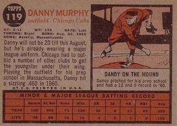 Danny Murphy  baseball card collectible - Main Image 2