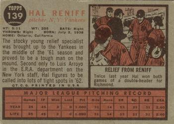 Hal Reniff  baseball card collectible - Main Image 2