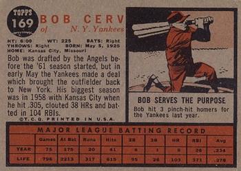 Bob Cerv  baseball card collectible - Main Image 2