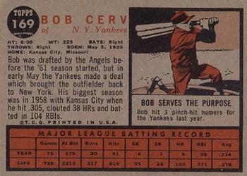 Bob Cerv  baseball card collectible - Main Image 2