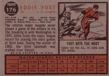 Eddie Yost  baseball card collectible - Main Image 2