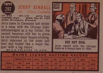 Jerry Kindall  baseball card collectible - Main Image 2