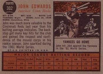 John Edwards  baseball card collectible - Main Image 2