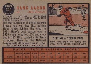 Hank Aaron  baseball card collectible - Main Image 2