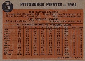 Pittsburgh Pirates  baseball card collectible - Main Image 2