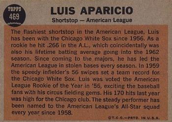 Luis Aparicio  baseball card collectible - Main Image 2