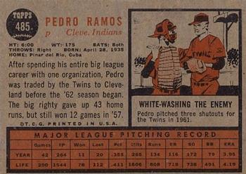 Pedro Ramos  baseball card collectible - Main Image 2