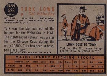 Turk Lown  baseball card collectible - Main Image 2