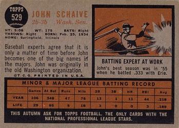 John Schaive  baseball card collectible - Main Image 2