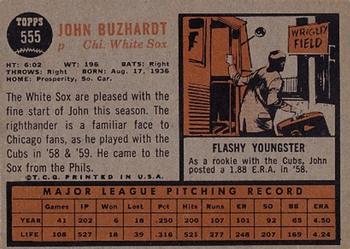 John Buzhardt  baseball card collectible - Main Image 2