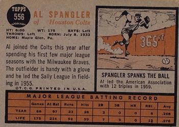 Al Spangler  baseball card collectible - Main Image 2