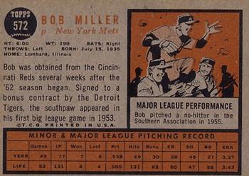 Bob Miller  baseball card collectible - Main Image 2